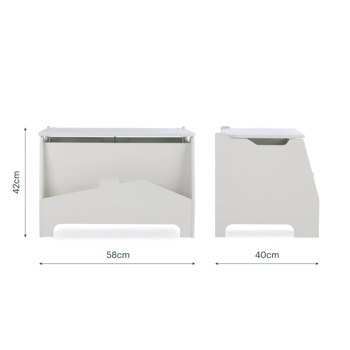 Play House Storage Box - Pebble