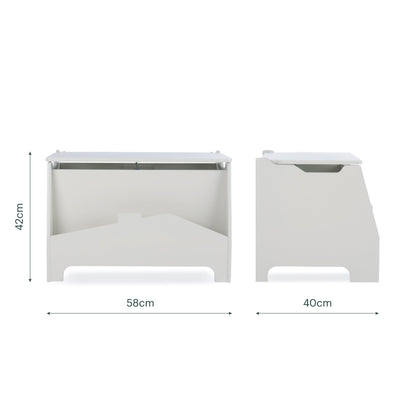 Play House Storage Box - Pebble