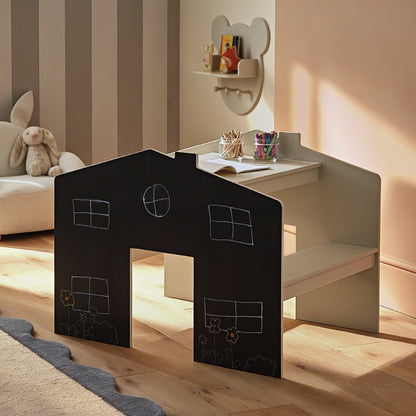 Play House Desk for 2 - Pebble