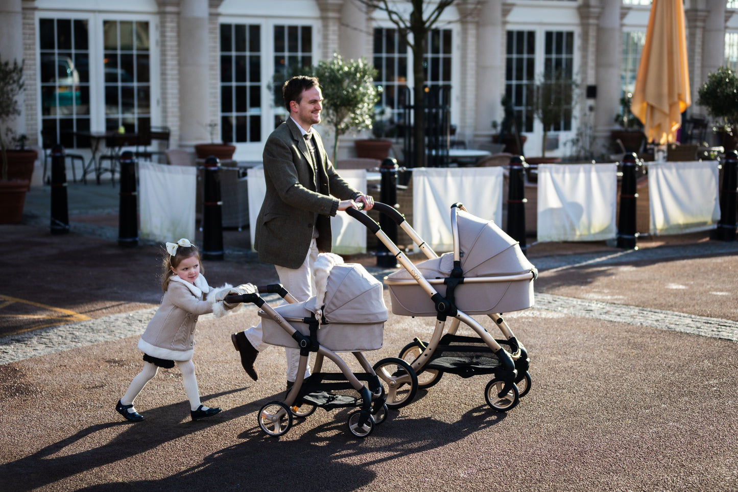 egg® Dolls Pram - Feather