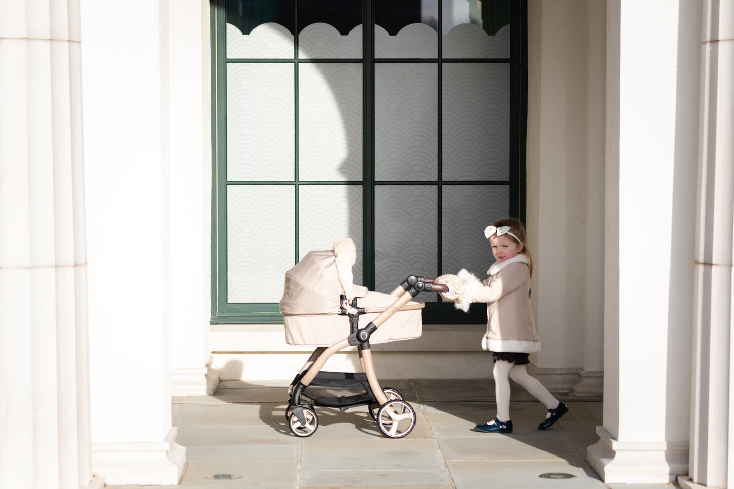 egg® Dolls Pram - Feather