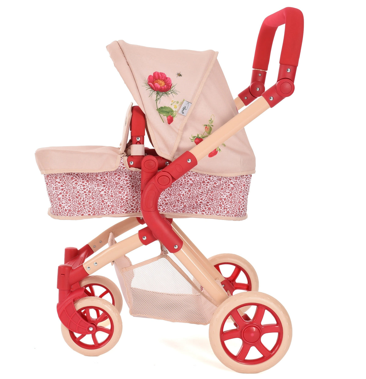 Roma RHS Single Dolls Pram - Flora