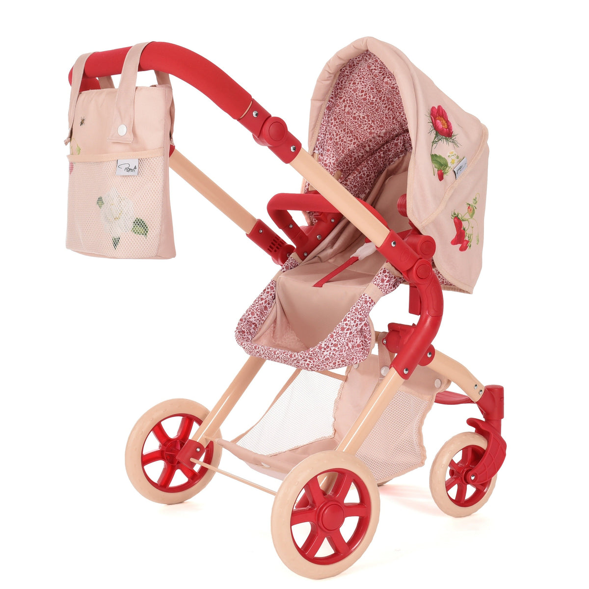 Roma RHS Single Dolls Pram - Flora