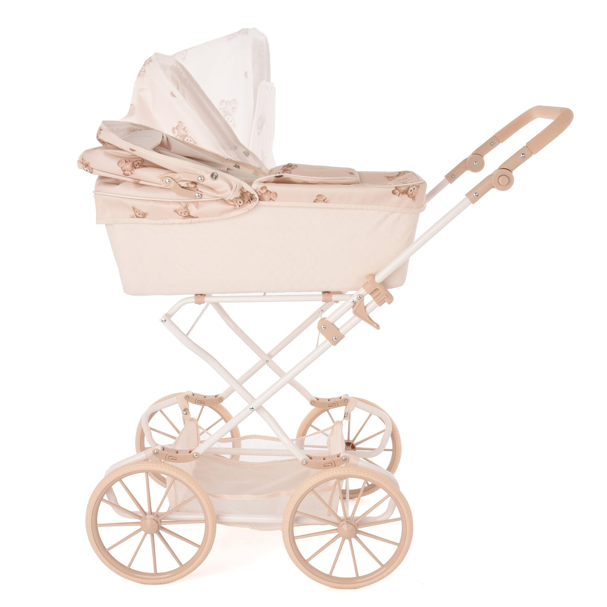 Roma Teddy Reborn Dolls Pram