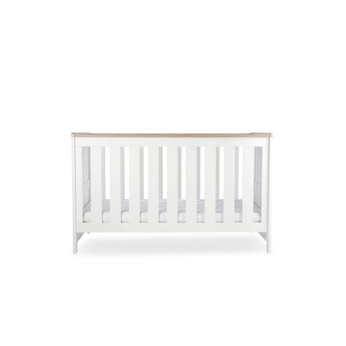 Burford Cot Bed - White & Oak