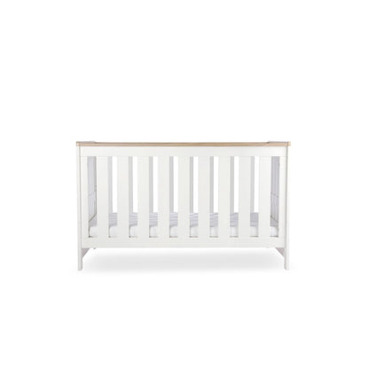 Burford Cot Bed - White & Oak