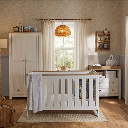 Clara 3 Piece Nursery Furniture Set - Cashmere & Ash