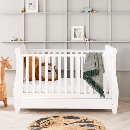 Stella 3 Piece Nursery Furniture Set - White