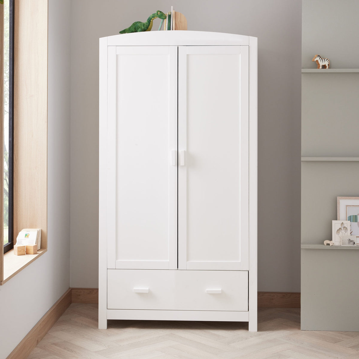 Universal Nursery Wardrobe - White