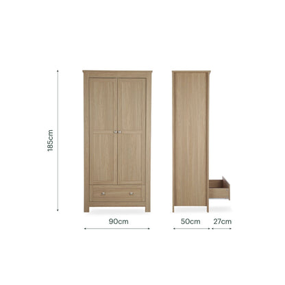 Burford Wardrobe - Oak