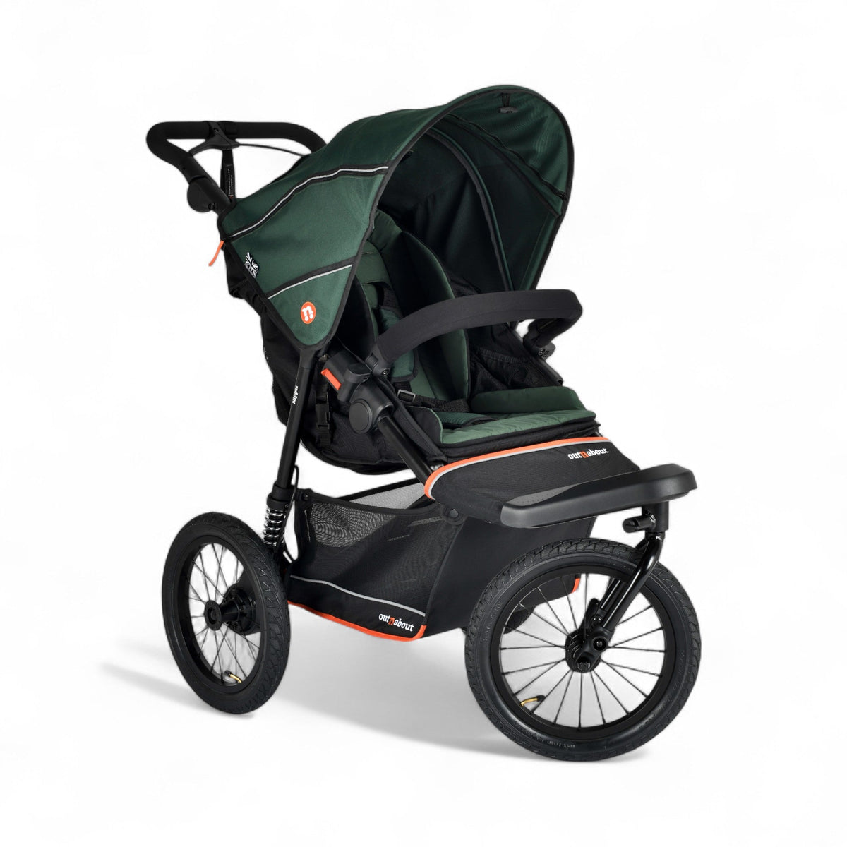 Out n About Nipper V6 Plus Pushchair - Sycamore Green