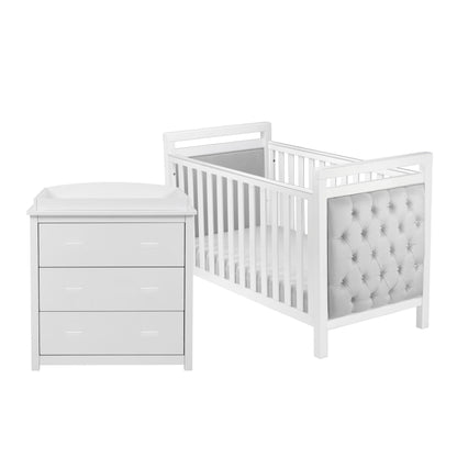 Velvet Deluxe 2 Piece Nursery Furniture Set