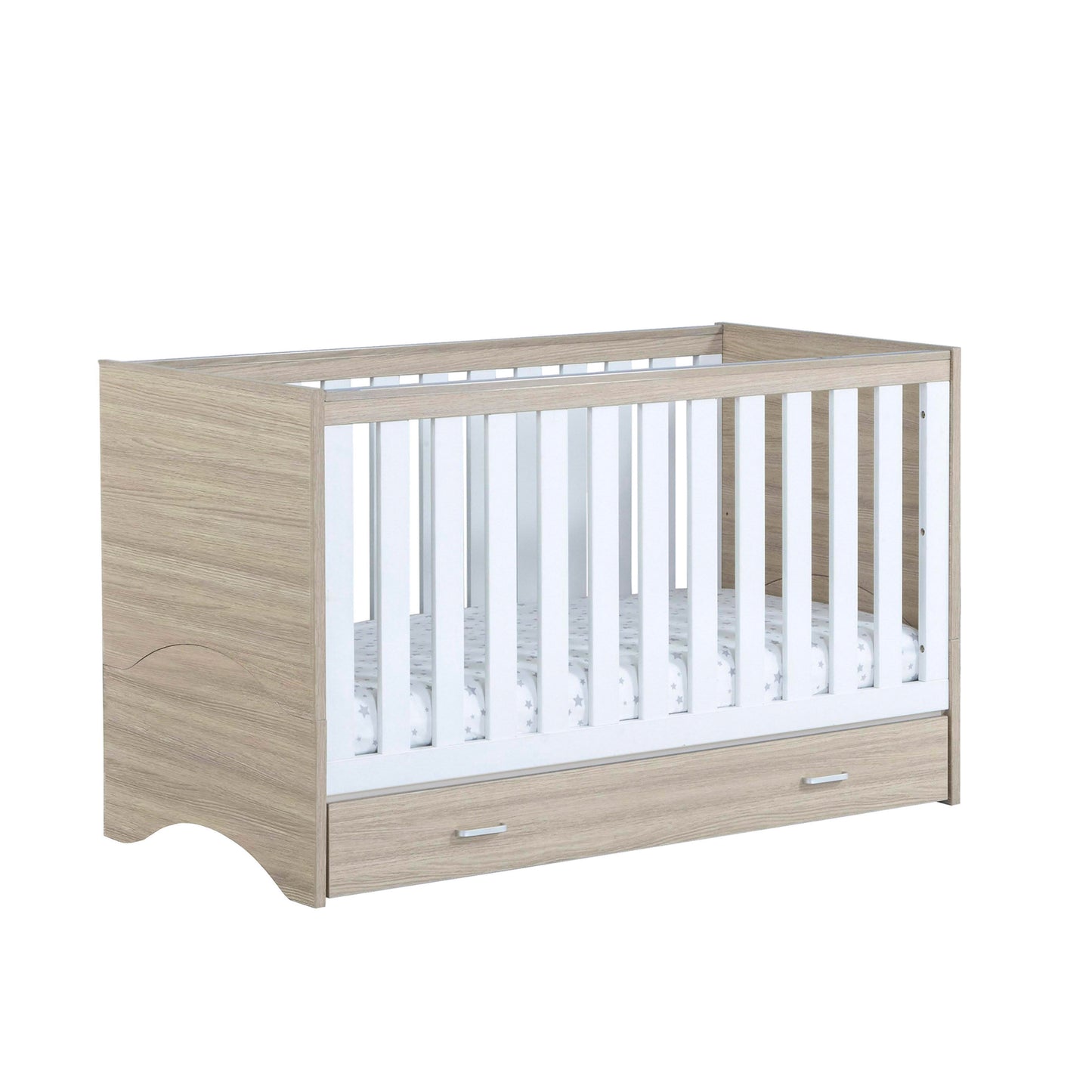 Veni Cot Bed - Oak White