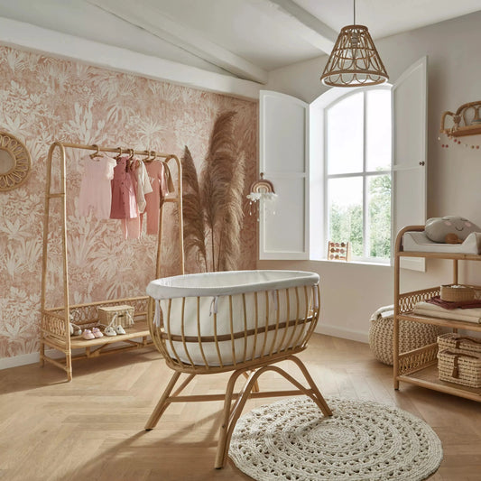 Aria 3 Piece Nursery Furniture Set - Rattan