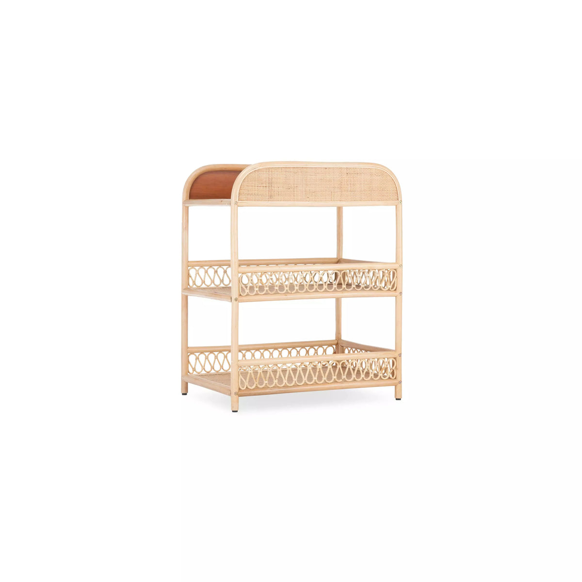 Aria Rattan Changing Table - Natural