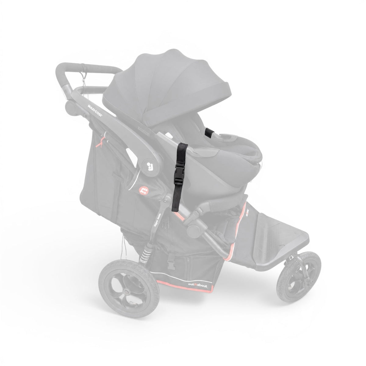 Out n About Double Car Seat Adapter