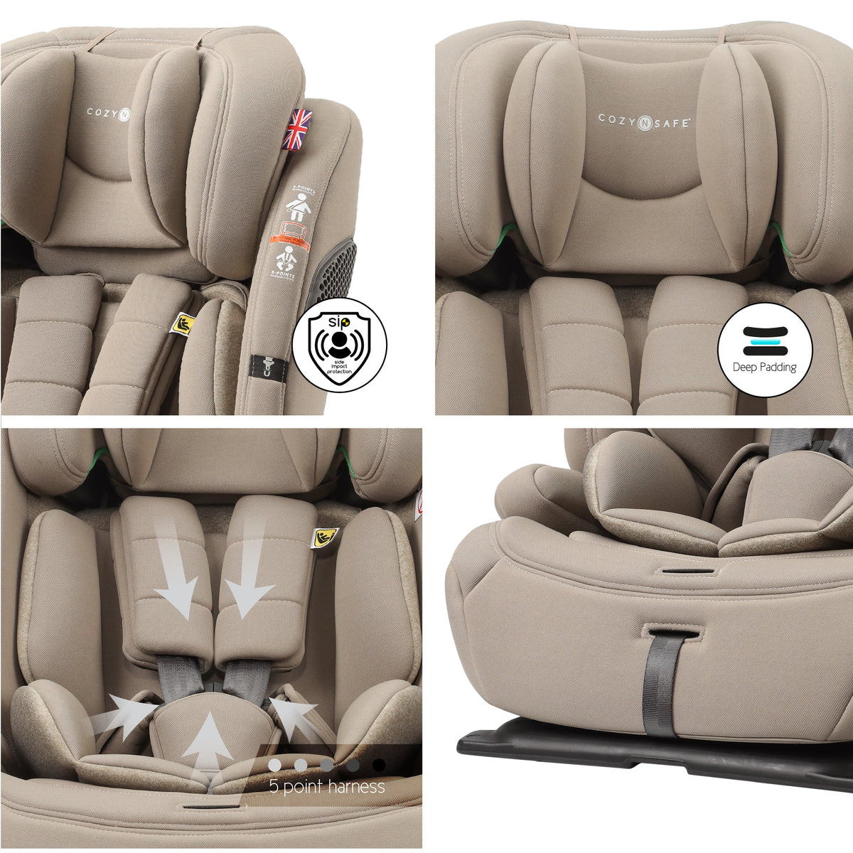 Cozy N Safe Logan i-Size Car Seat