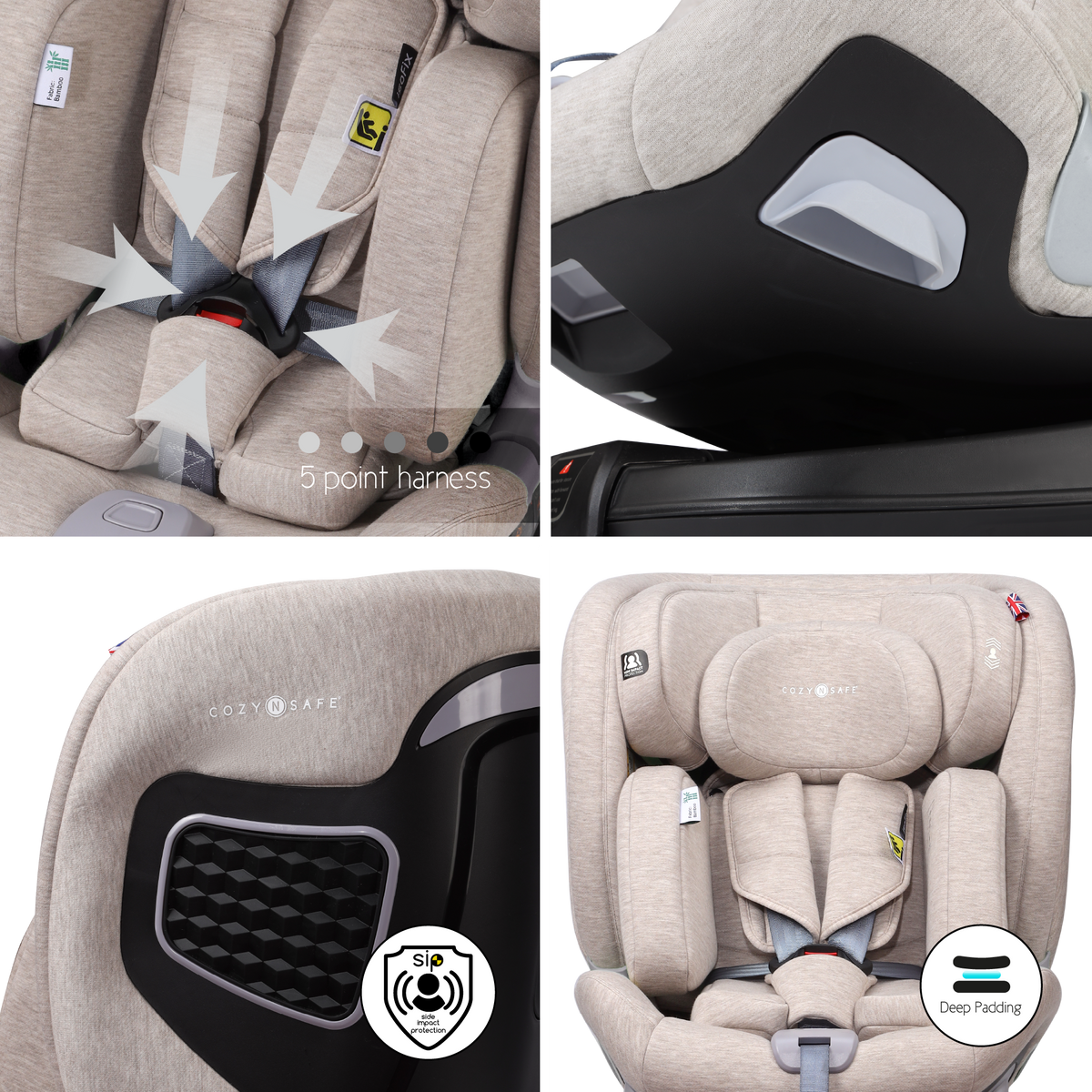 Cozy N Safe Omega i-Size 360 Car Seat