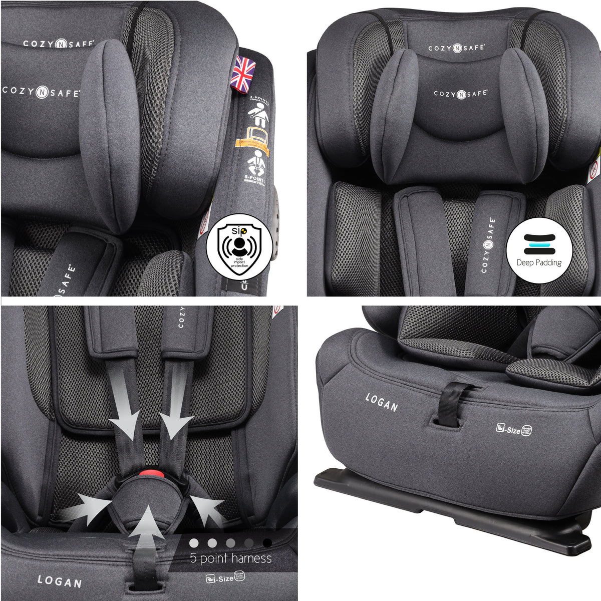 Cozy N Safe Logan i-Size Car Seat