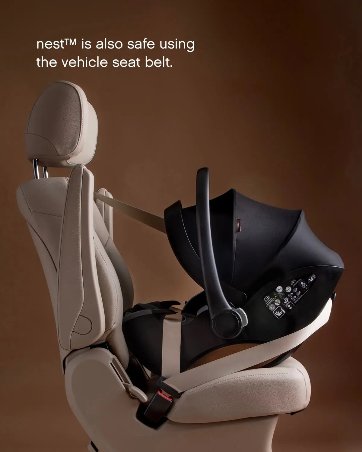 Mountain Buggy nest™ i-Size Infant Car Seat with Rotating Base