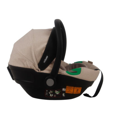 MB200i 3-in-1 Travel System with i-Size Car Seat  Oatmeal