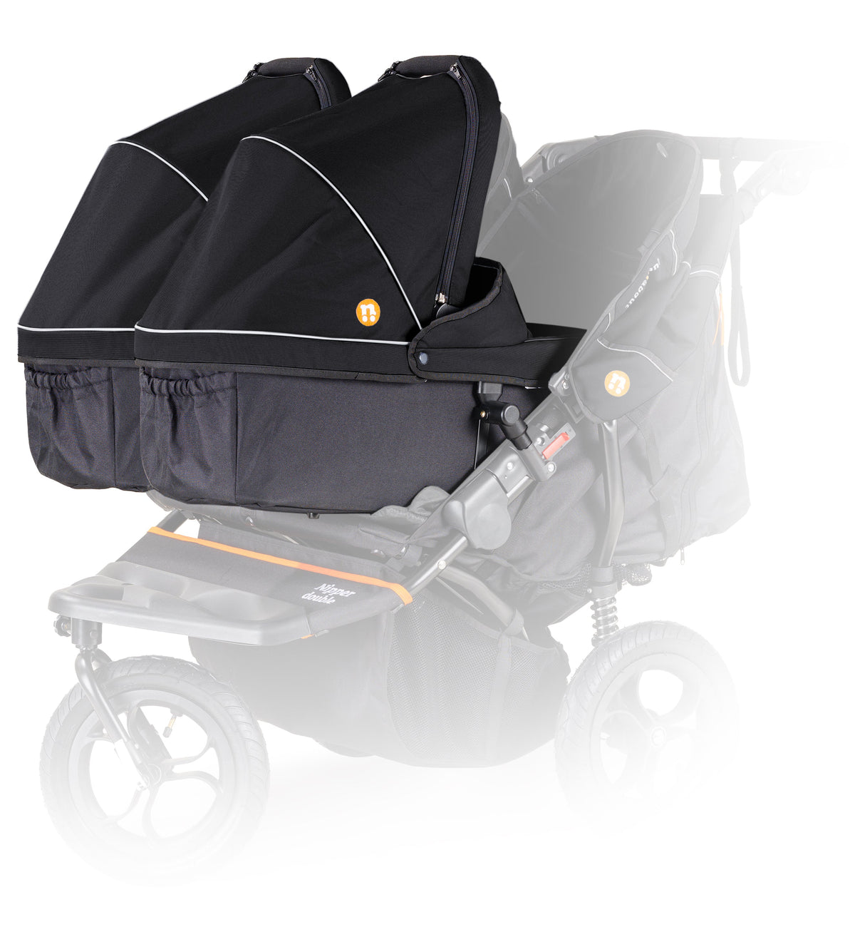 Out n About Nipper Double Carrycot V6